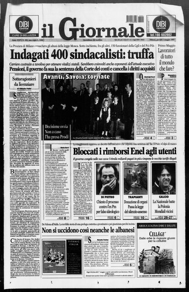 Il giornale : quotidiano del mattino